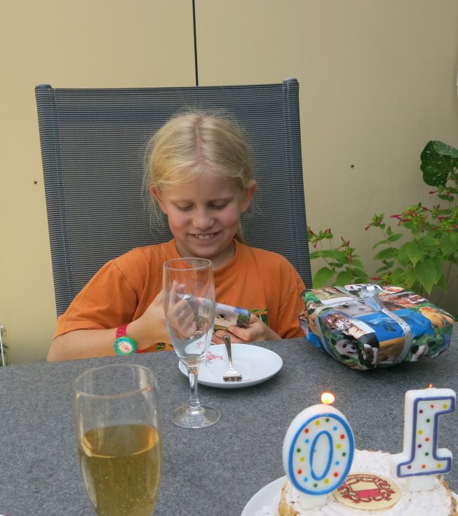 Friedas zehnter Geburtstag