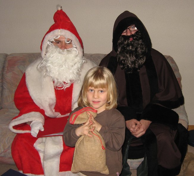 Frieda, Samichlaus und Schmutzli