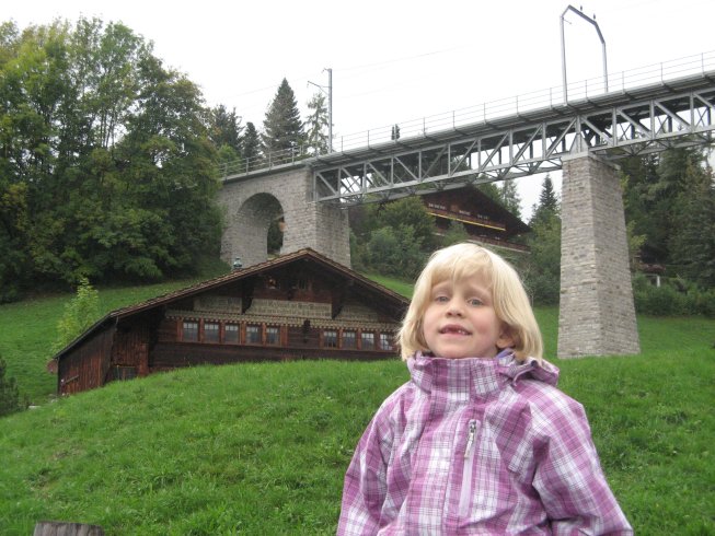 Frieda in Gstaad